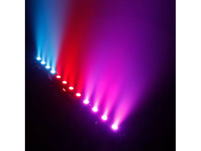 Cameo TRIBAR 200 IR WH - Barra de LEDs tricolor 12 x 3 W con carcasa blanco y mando a distancia por infrarrojos