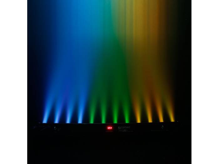 Cameo TRIBAR 200 IR WH - Barra de LEDs tricolor 12 x 3 W con carcasa blanco y mando a distancia por infrarrojos