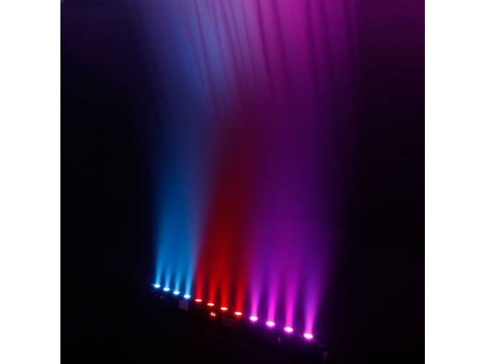 Cameo TRIBAR 200 IR WH - Barra de LEDs tricolor 12 x 3 W con carcasa blanco y mando a distancia por infrarrojos