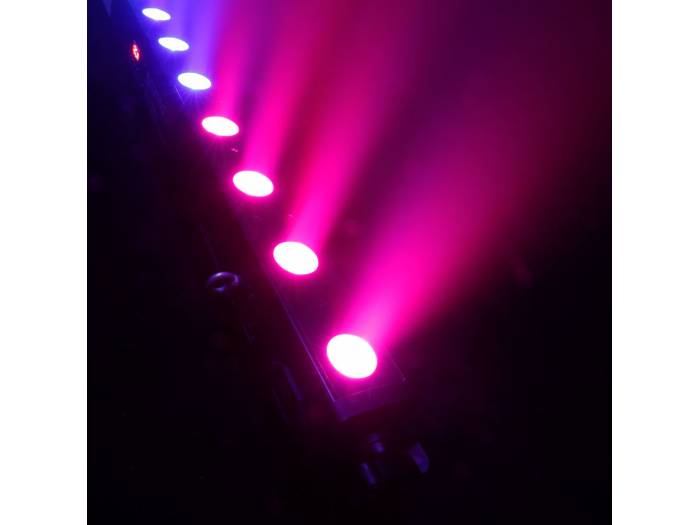 Cameo TRIBAR 200 IR WH - Barra de LEDs tricolor 12 x 3 W con carcasa blanco y mando a distancia por infrarrojos