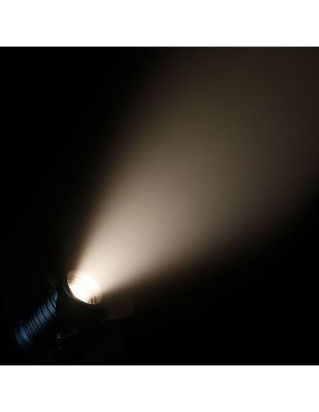 Cameo TS 100 WW - Foco para teatro con lente Fresnel y LED blanco cálido de 100 W en una carcasa negra