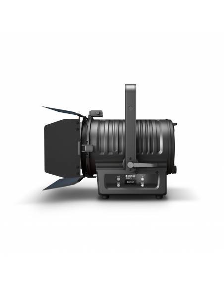 Cameo TS 200 FC - Spot de teatro con lente de Fresnel y LED 6 en 1 de 200 W en carcasa negra