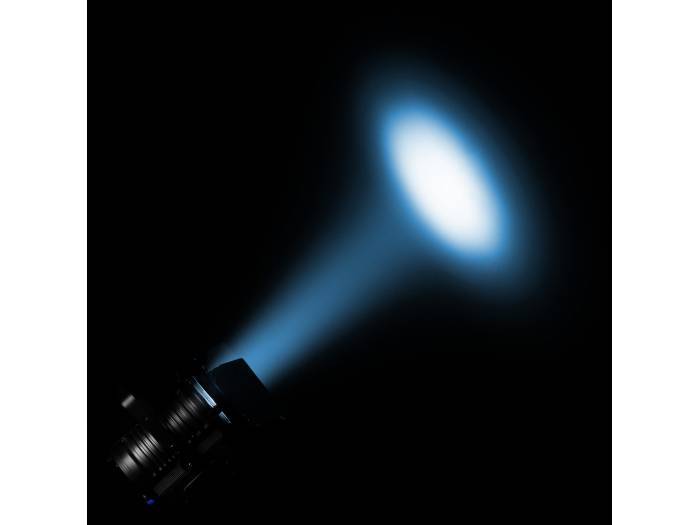 Cameo TS 200 FC - Spot de teatro con lente de Fresnel y LED 6 en 1 de 200 W en carcasa negra