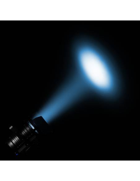 Cameo TS 200 FC - Spot de teatro con lente de Fresnel y LED 6 en 1 de 200 W en carcasa negra