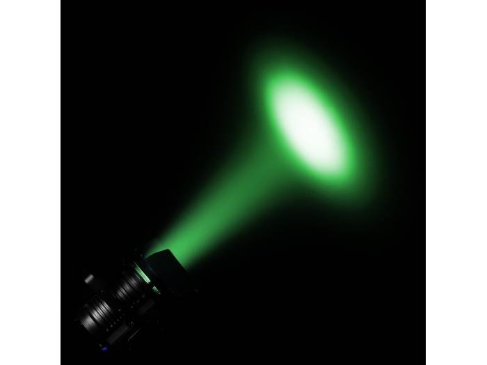 Cameo TS 200 FC - Spot de teatro con lente de Fresnel y LED 6 en 1 de 200 W en carcasa negra