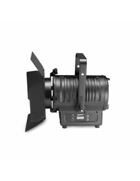 Cameo TS 200 WW - Foco para teatro con lente Fresnel y LED blanco cálido de 180 W en una carcasa negra