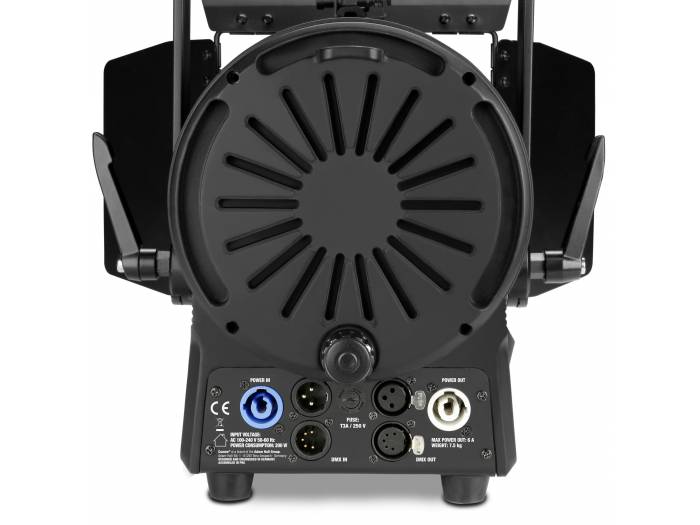 Cameo TS 200 WW - Foco para teatro con lente Fresnel y LED blanco cálido de 180 W en una carcasa negra
