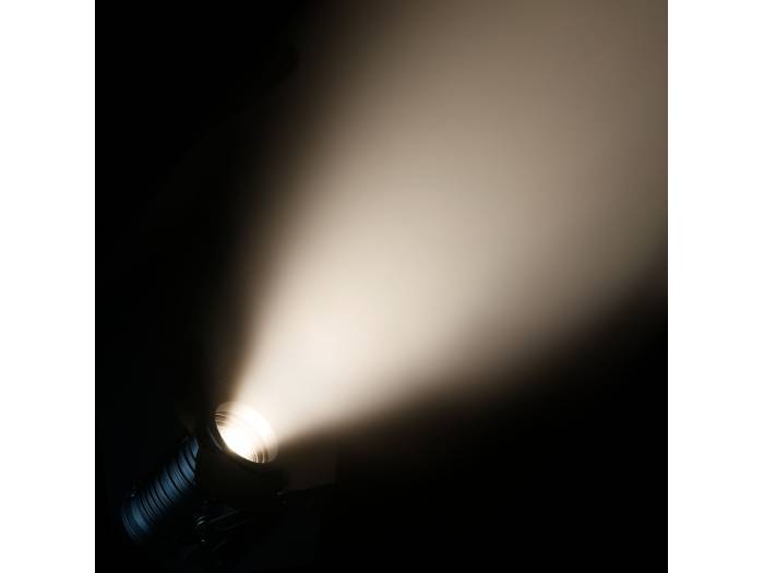 Cameo TS 200 WW - Foco para teatro con lente Fresnel y LED blanco cálido de 180 W en una carcasa negra