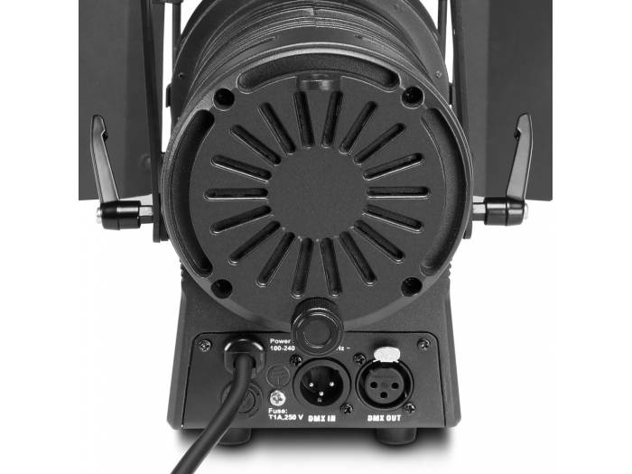 Cameo TS 40 WW - Foco para teatro con lente plano-convexa y LED blanco cálido de 40 W en una carcasa negra