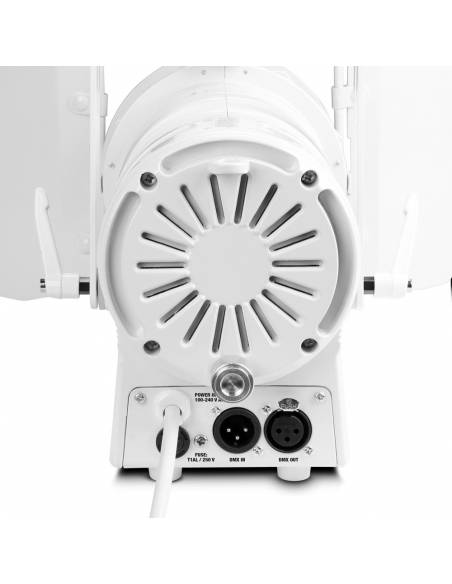 Cameo TS 60 W RGBW WH - Foco de teatro con lente plano-convexa y LED RGBW de 60 W en carcasa blanca