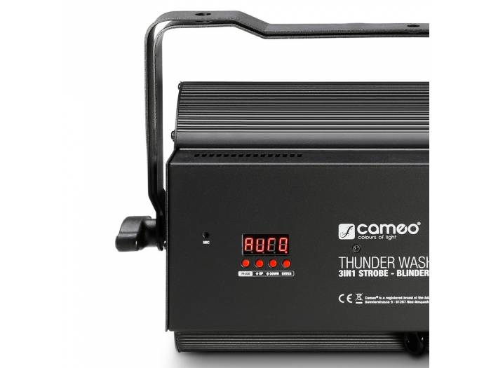 Cameo THUNDER® WASH 600 RGB - Estrobo, cegadora y washer 3 en 1 con 648 LED 0,2 W RGB - 5