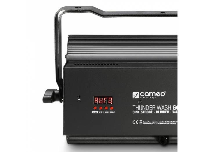 Cameo THUNDER® WASH 600 W - Estrobo, cegadora y washer 3 en 1 con 648 LED 0,2 W blancos - 5
