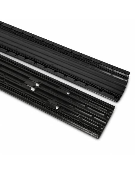 Defender OFFICE - Pasacables de 4 Canales negro