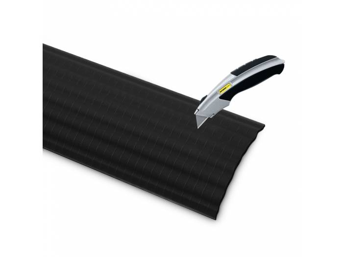 Defender OFFICE C GREY - Curva de 90° gris para Pasacables 85160 de 4 Canales