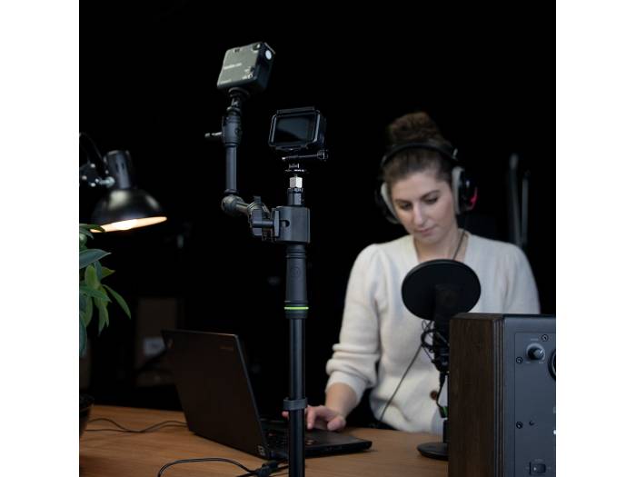 Gravity MS 0200 - Poste de micrófono para montaje en escritorio - 6