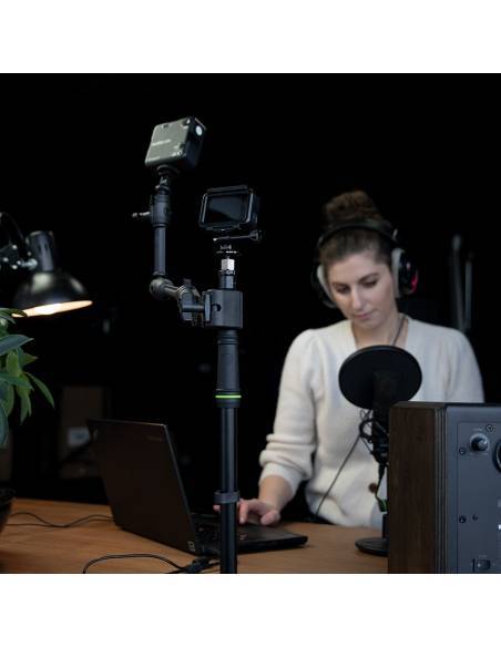 Gravity MS 0200 - Poste de micrófono para montaje en escritorio - 6