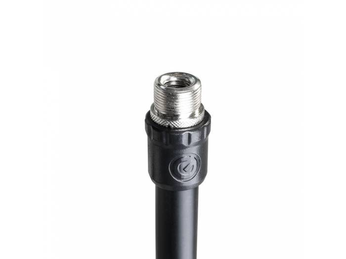 Gravity MS 23 - Pie de micrófono recto con base redonda negro