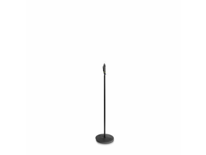 Gravity MS 231 HB - Soporte de micrófono recto con soporte y ajuste de altura con una sola mano