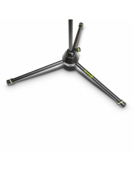 Gravity MS 431 HB - Soporte de micrófono recto con soporte y ajuste de altura con una sola mano