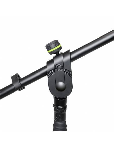 Gravity MS 4321 B - Pie de micrófono con trípode y brazo jirafa de 2 punto de ajuste
