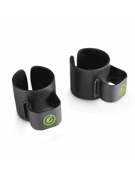 Gravity SA CC 35 B - Pinzas sujetacable para soportes de altavoz de 35 mm
