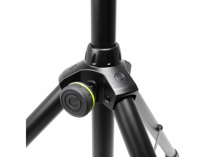 Gravity SP 5211 GS B - Soporte de altavoz con muelle de gas de 35 mm, aluminio negro