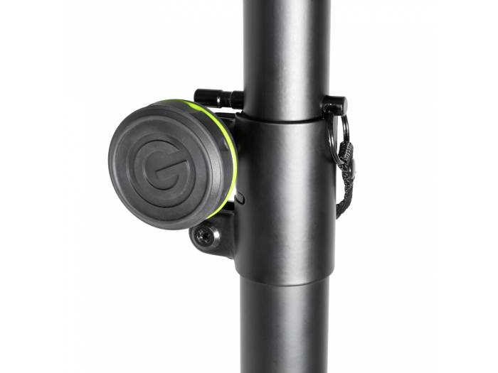 Gravity SS 5211 B SET 1 - Set 2 soportes de aluminio para altavoces con bolsa de transporte