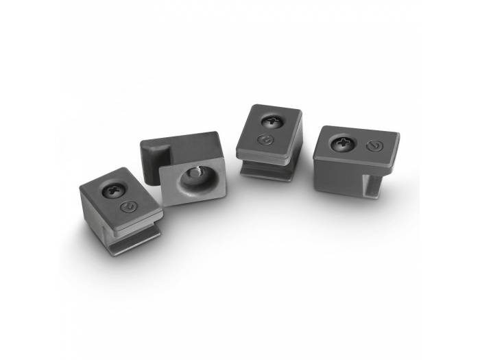 Gravity SSP WB SET 1 - Soporte de altavoz con base y placa de peso de hierro