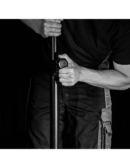 Gravity TSP 5212 LB - Soporte de altavoz serie Touring de acero con bloqueo automático Lockpin