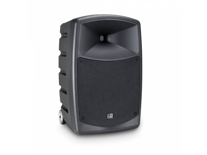 LD Systems ROADBUDDY 10 HS B5 - Altavoz Bluetooth alimentado por batería, con mezclador y micro de diadema