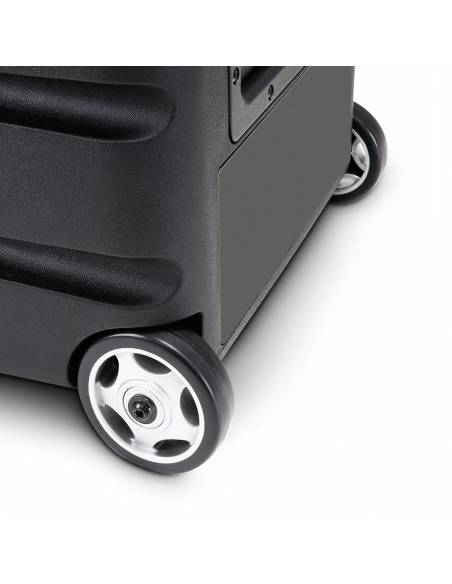 LD Systems ROADBUDDY 10 HS B5 - Altavoz Bluetooth alimentado por batería, con mezclador y micro de diadema