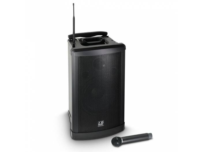 LD Systems Roadman 102 - Altavoz de PA portátil con Micrófono de Mano - 1