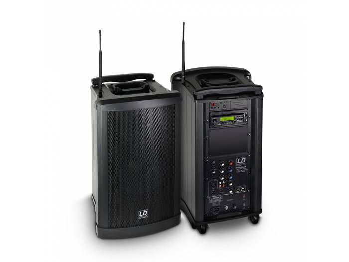 LD Systems Roadman 102 - Altavoz de PA portátil con Micrófono de Mano - 3