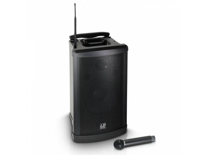 LD Systems Roadman 102 B5 - Altavoz de PA portátil con Micrófono de Mano - 1