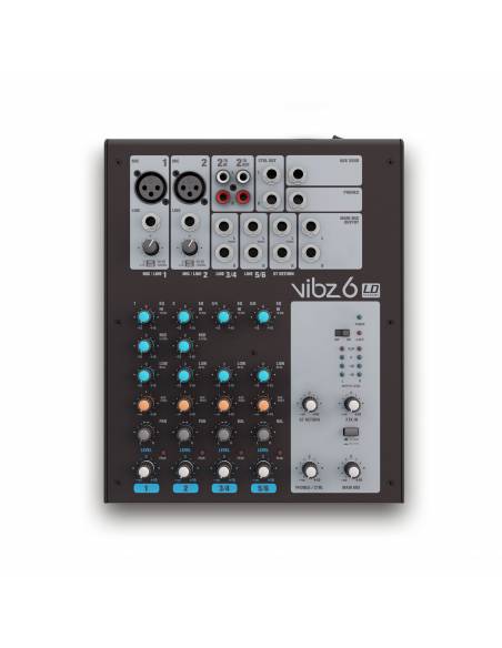 LD Systems VIBZ 6 - Mesa de mezclas de 6 canales - 2