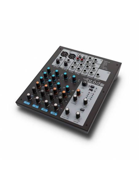 LD Systems VIBZ 6 D - Mesa de mezclas de 6 canales con sección de efectos digitales - 1