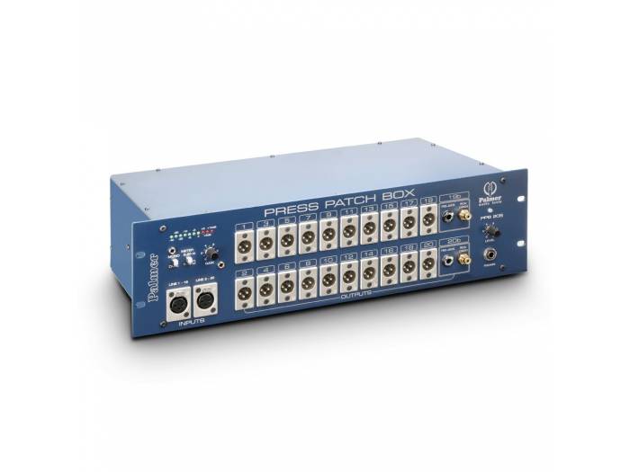 Palmer PB 20 S - Distribuidor de Audio para Prensa 10 Canales estéreo/ 20 Canales mono - 1