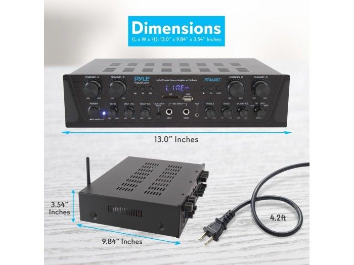 HILO MUSICAL EN CASA Easy 20 Techo  4 zonas - 8 altavoces techo 5 pulgadas - 2