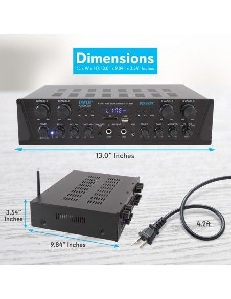 HILO MUSICAL EN CASA Easy 20 Techo  4 zonas - 8 altavoces techo 5 pulgadas - 2