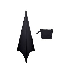 AMS ASF 11 B Cubierta elástica antipolvo para soportes de altavoz. Color negro.