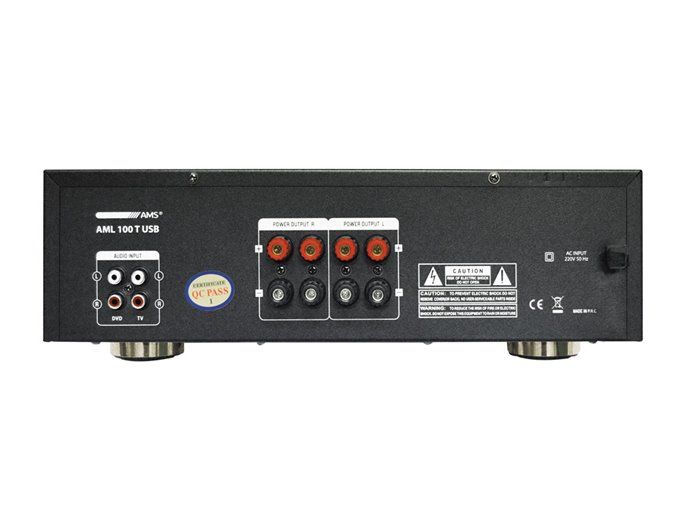 AMS AML 100 T USB Amplificador/mezclador