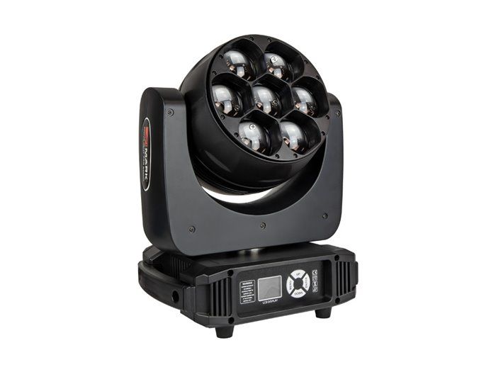 MARK MOVILIGHT 740 ZOOM Cabeza móvil 7x LEDs RGBW 4en1 40W c.u