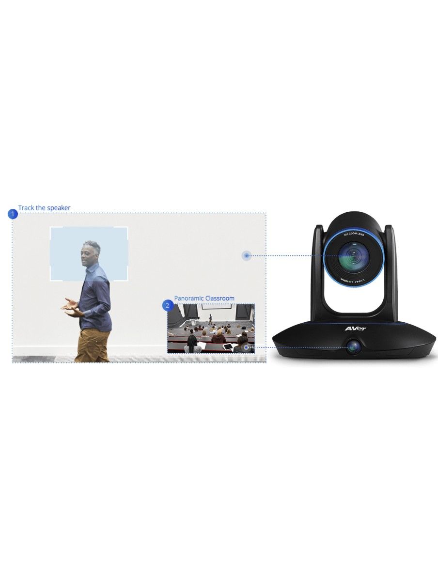 AVer PTC500S -  Cámara de seguimiento automático profesional - 7