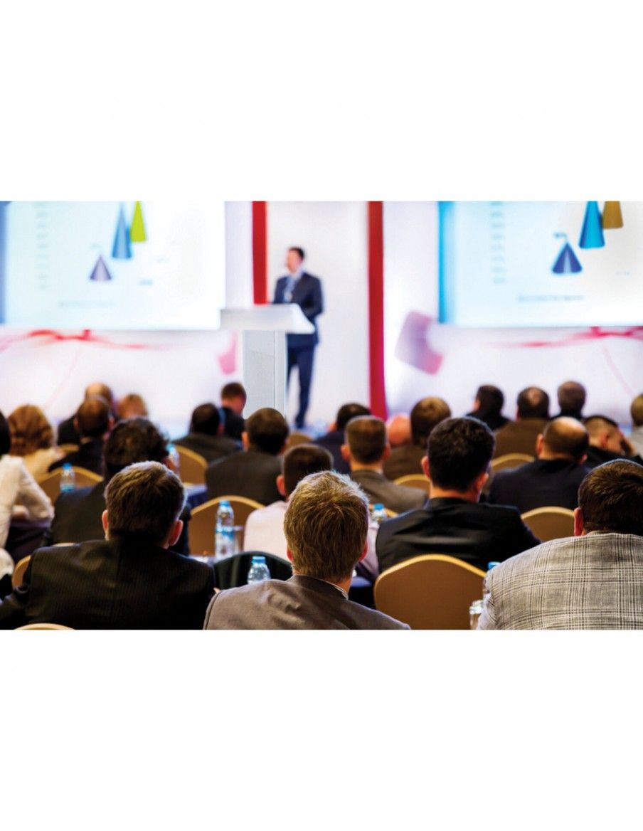 BST AMC73  ATRIL DE CONFERENCIAS CON AMPLIFICADOR - 3