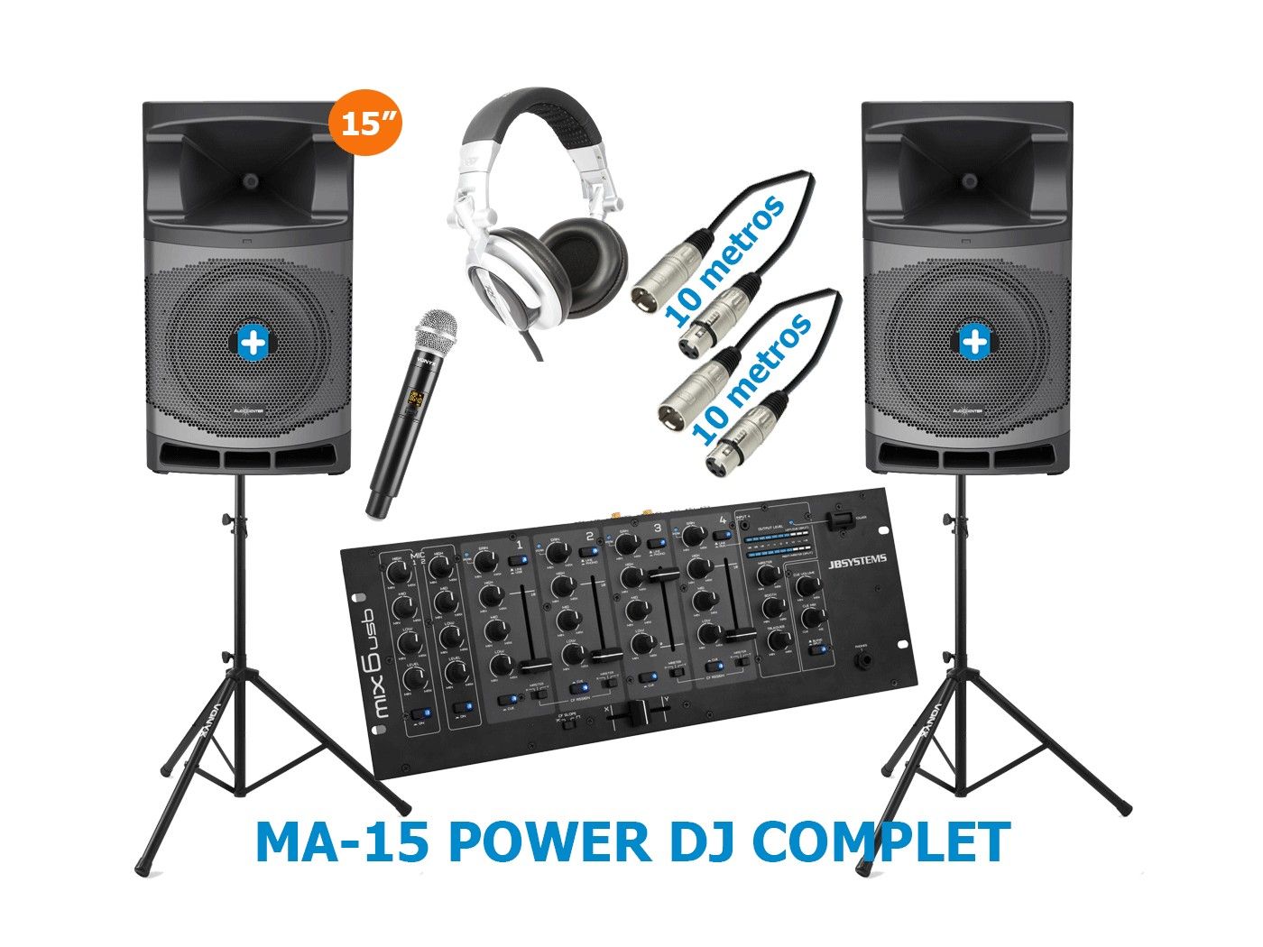 MA-15 POWER DJ COMPLET 3200W