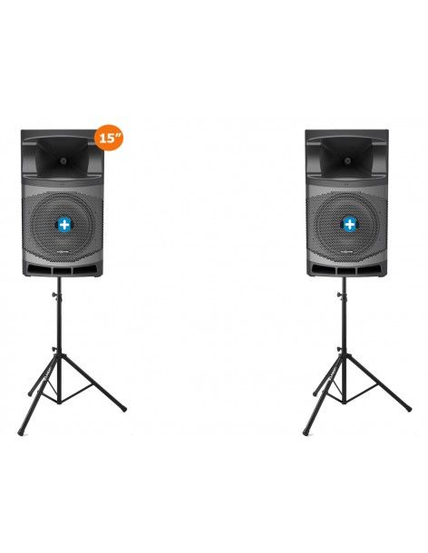 DENVER POWER DJ BASIC 3200W EQUIPO DE SONIDO MA-15