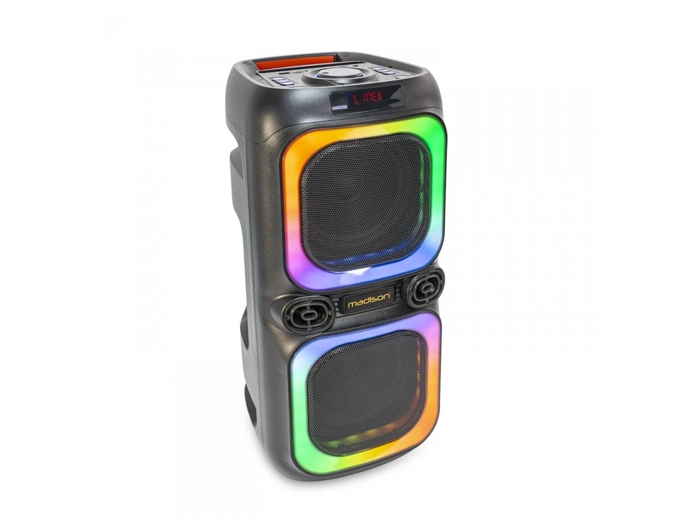 MADISON MAD-NASH60 ALTAVOZ AUTONOMO PARTY-NASH 2x 8”/20cm - 600W Bluetooth, USB, microSD y TWS - 1