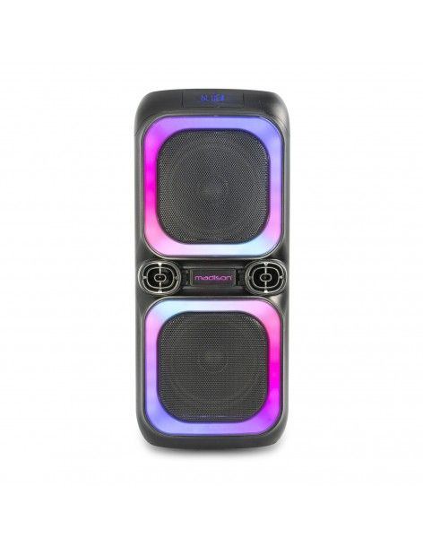 MADISON MAD-NASH60 ALTAVOZ AUTONOMO PARTY-NASH 2x 8”/20cm - 600W Bluetooth, USB, microSD y TWS - 1 2