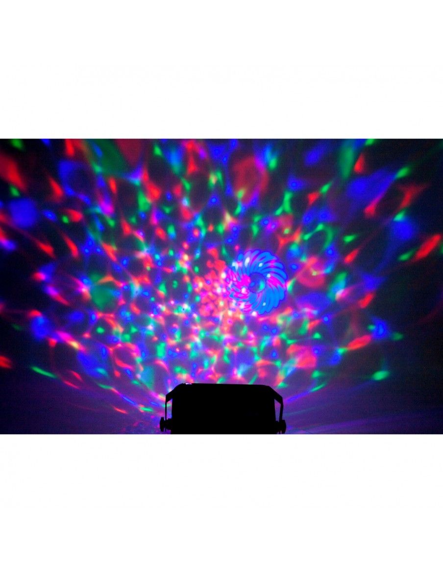 IBIZA LIGHT - COMBILED20 EFECTO DE ILUMINACION COMBINADO 3-EN-1 ASTRO-STROBO-GOBO BEAM - 2