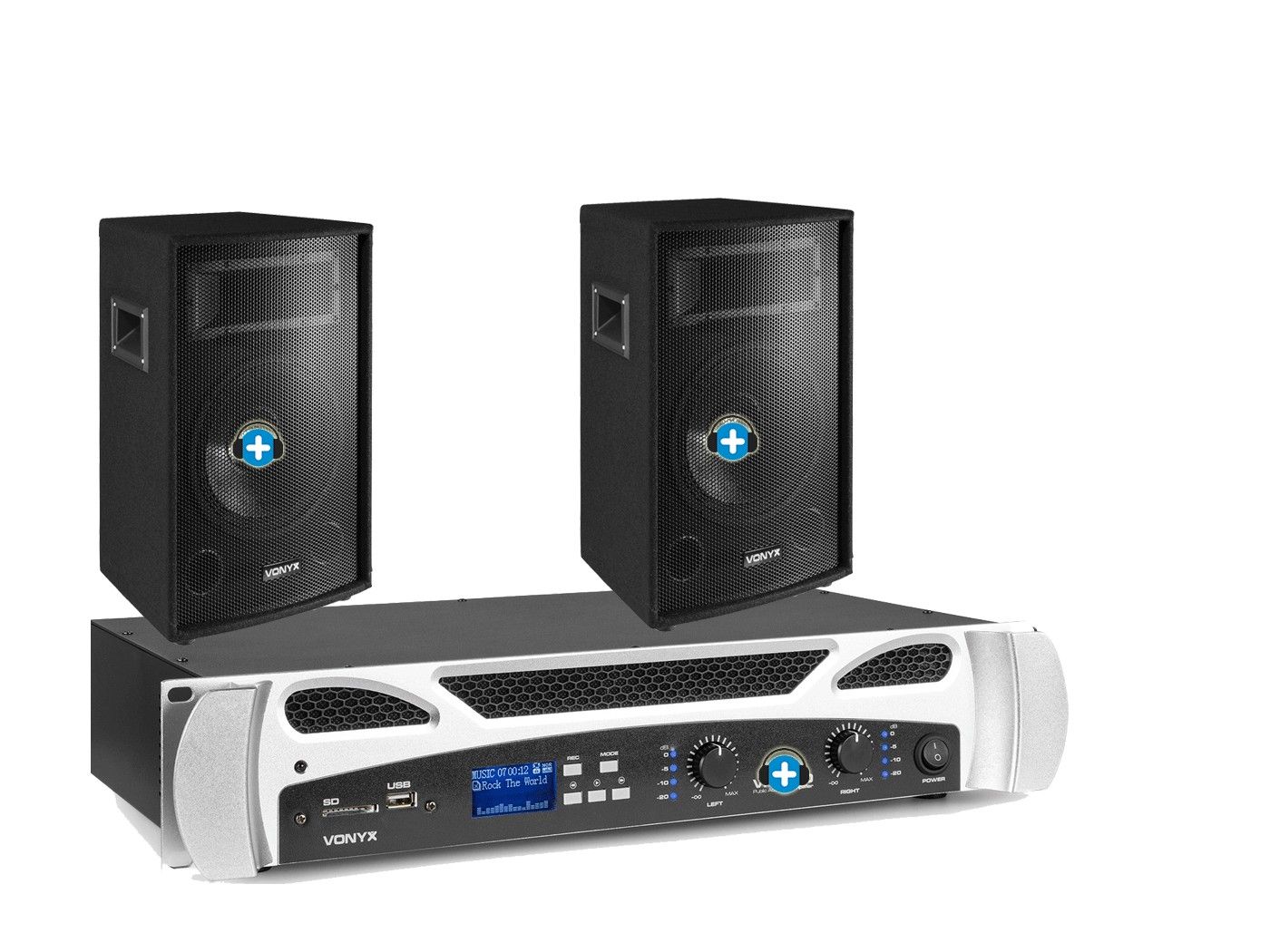 Pack Fiesta Bluetooth 21- Equipo de sonido Bluetooth para fiestas familiares